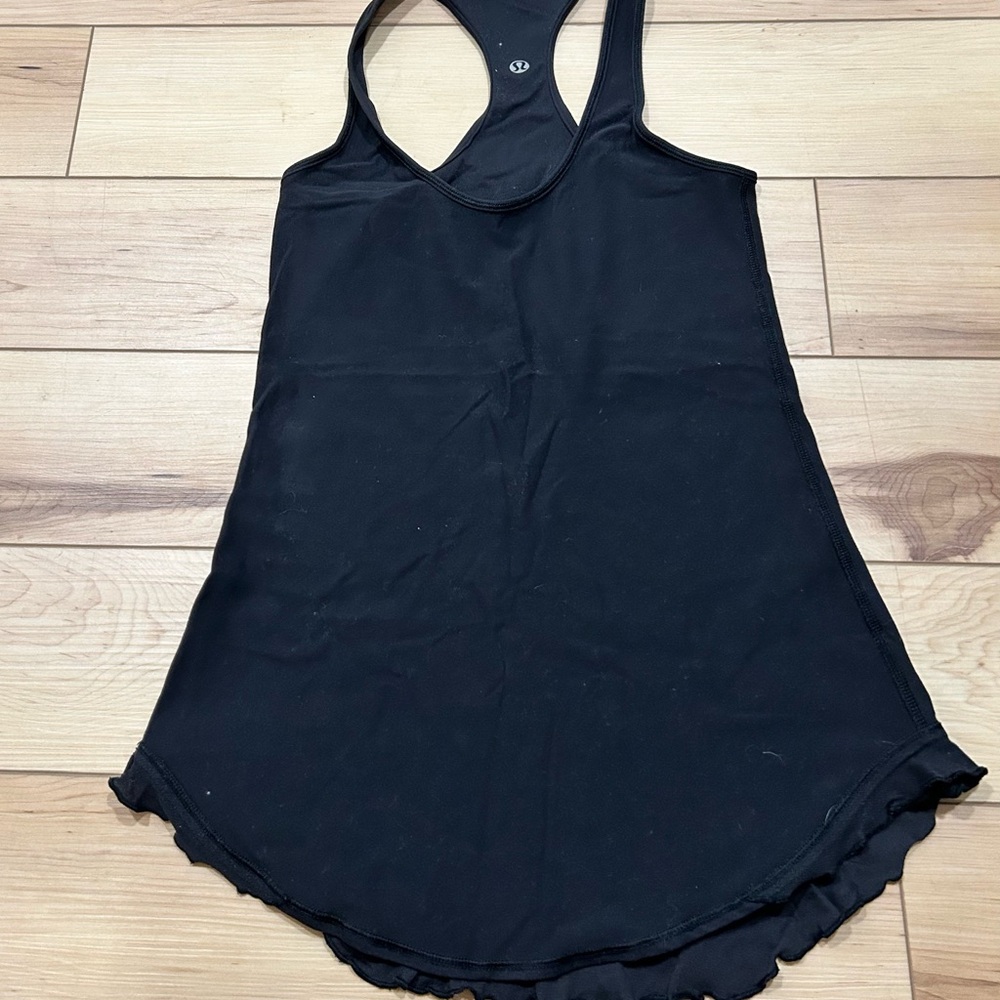 lululemon athletica Black Tank Top
